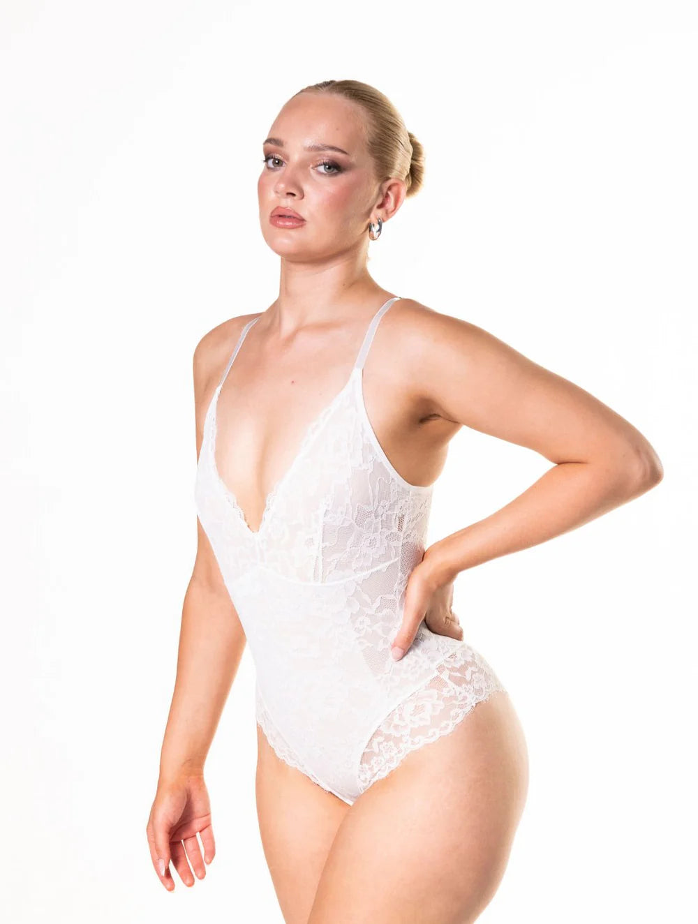 Shapewear Laced Snatched Bodysuit