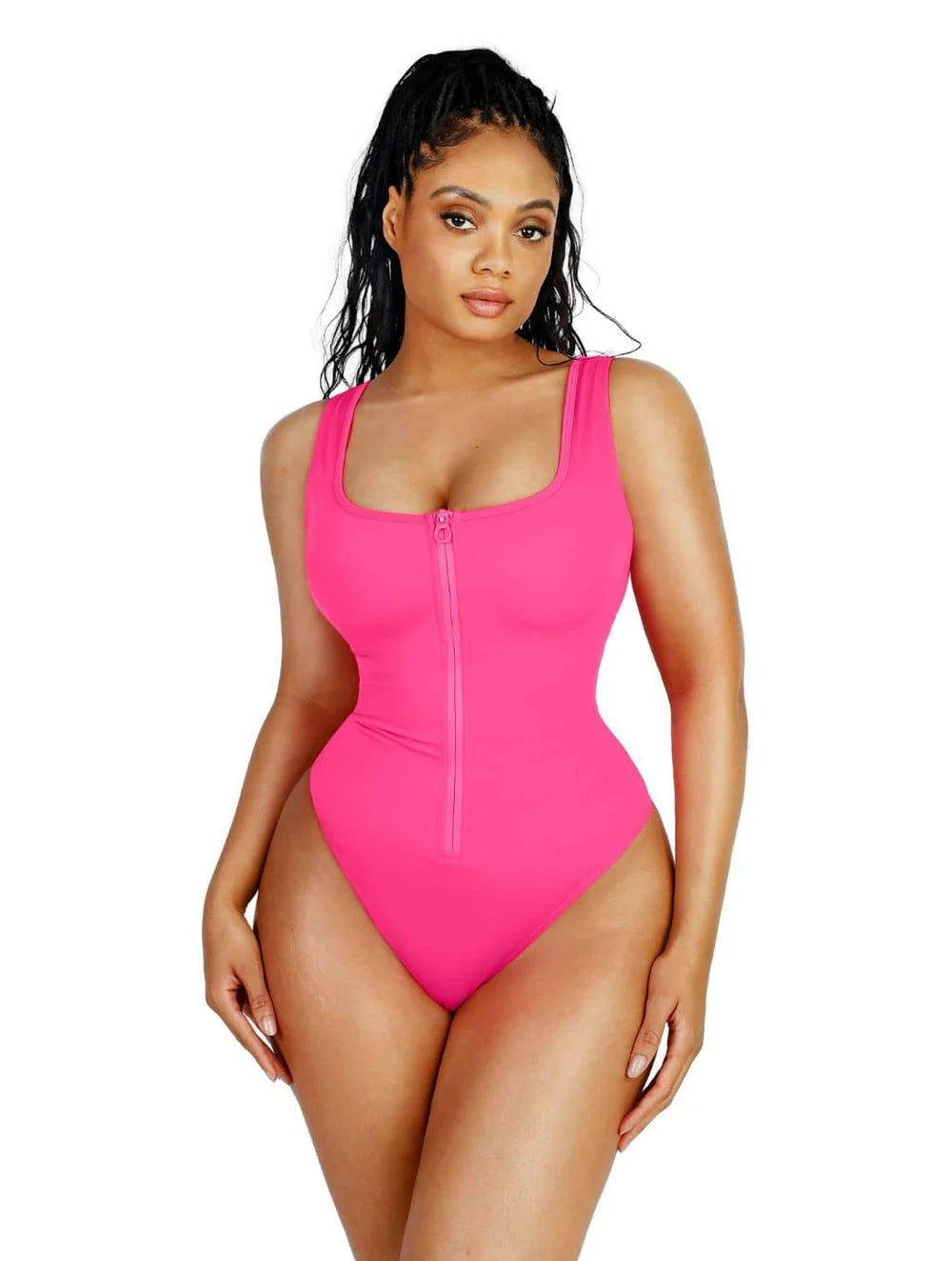 Snatched Zip Up Swimsuit