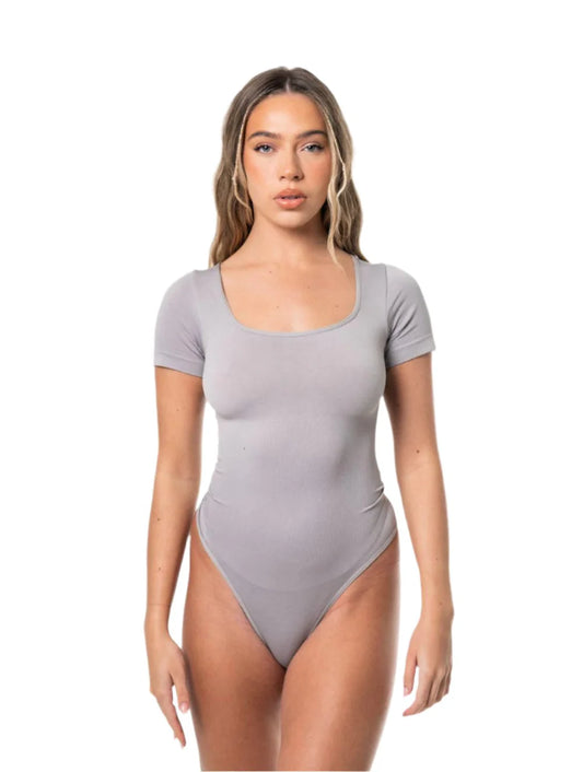 Square Beck Thong Snatched Bodysuit