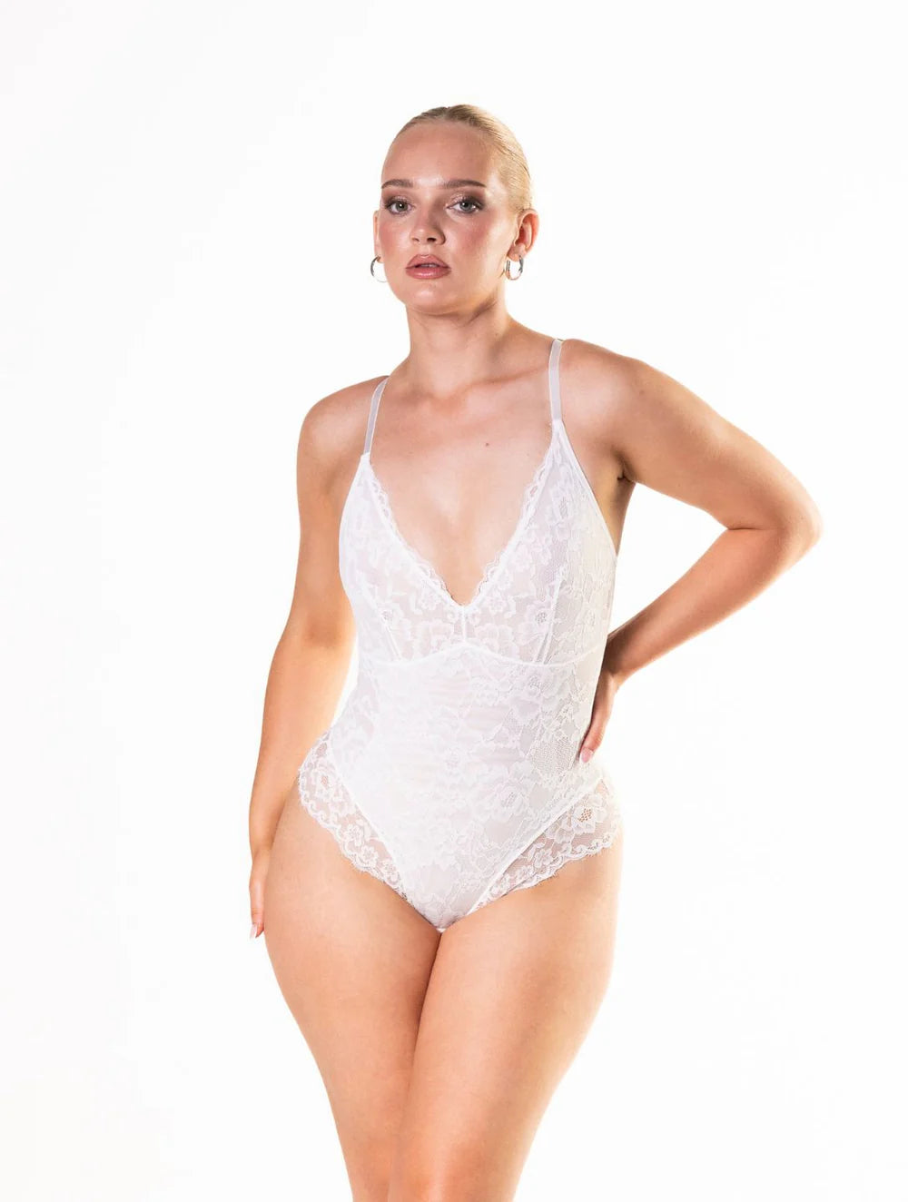 Shapewear Laced Snatched Bodysuit